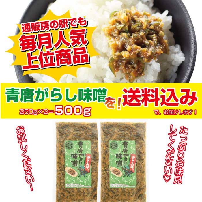 ネコポス青唐辛子味噌