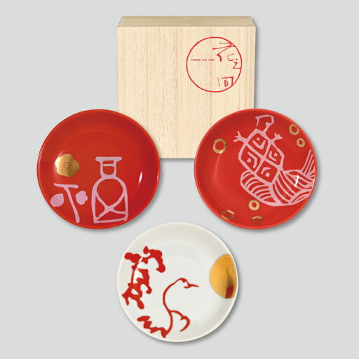 和雑貨 日本土産 ギフト プレゼント 【風扇堂】花之間 小皿セット(桐箱入り)吉祥 和雑貨 日本土産 ギフト プレゼント 【風扇堂】花之間 小皿セット(桐箱入り)吉祥