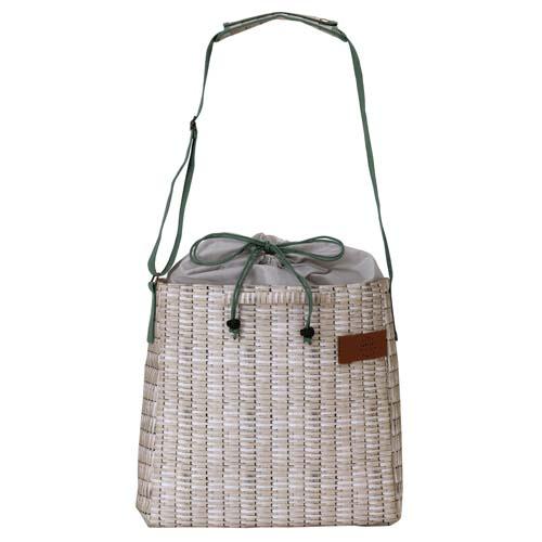 Shopping Bags, Ecology Bags - SPICE OF LIFE ROBIN（スパイス） クーラー肩掛けエコバッグ ウィロー柄（クーラーバッグ ショルダーバッグ 保温・保冷 折りたたみ式）[宅配便配送（メール便とネコポスは不可）]