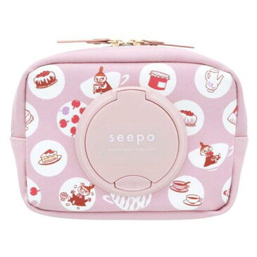 【seepo PUSH シーポプッシュ】MOOMIN ムーミン リトルミィ(ミィ ミイ ウエットティッシュ 除菌シート ボディシート クレンジングシート ポケットティッシュ 化粧ポーチ コスメポーチ 小物入れ プッシュタイプ)【メール便対応】 【お取り寄せ商品】220809