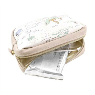 【seepo PUSH シーポプッシュ】Disney ディズニー くまのプーさん 地図(ウエットティッシュ 除菌シート ボディシート クレンジングシート ポケットティッシュ 化粧ポーチ コスメポーチ 小物入れ プッシュタイプ)【メール便対応】 【お取り寄せ商品】220809