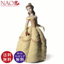 正規品【NAO】【Disney/ディズニー】ベル 美女と野獣（リヤドロ姉妹ブランド）（置物 インテリア ポーセリン人形）【送料無料（沖縄県は除く）】【smtb-TD】【お取り寄せ商品（通常2週間前後）】