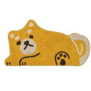 おかえりアニマルマット 柴犬(シバイヌ いぬ イヌ 犬 玄関マット ルームマット キッチンマット バスマット トイレマット)[宅配便配送(メール便とネコポスは不...