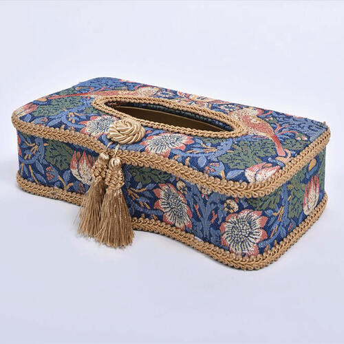 いちご泥棒 ティッシュボックス ストロベリーシーフ ウィリアム・モリス(ティッシュボックスケース 収納ケース ギフト プレゼント 贈り物 誕生日 引越祝い 結婚祝い お礼)【送料無料(沖縄県・離島は除く)】 [2]