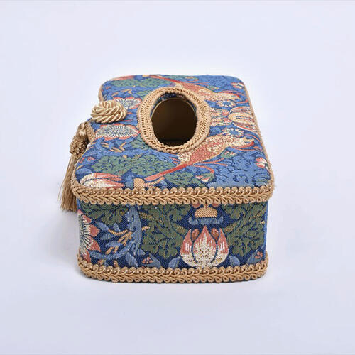 いちご泥棒 ティッシュボックス ストロベリーシーフ ウィリアム・モリス(ティッシュボックスケース 収納ケース ギフト プレゼント 贈り物 誕生日 引越祝い 結婚祝い お礼)【送料無料(沖縄県・離島は除く)】 [3]