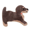ファンディットアニマル 洗えるマット ダックス(ダックスフント いぬ イヌ 犬 玄関マット ルームマット キッチンマット バスマット トイレマット)[宅配便配送...