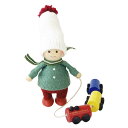 正規品【送料無料】ノルディカニッセ 電車のおもちゃを運ぶ男の子 グリーン NORDIKA nisse ニッセ(クリスマス Xmas Christmas 置物 インテリア 飾り 北欧 手作り ハンドメイド 職人)【送料無料(沖縄県・離島は除く)】※送料込み価格