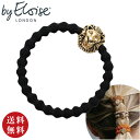 送料無料【正規品】by Eloise バイエロイーズ ヘアゴム アクセサリー LION ブラック(ライオン ヘアアクセ 髪ゴム 髪留め ロンドン イギリス 英国)【メール便対応】※送料込み価格
