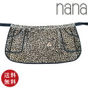 正規品【横浜ナナ 湘南ナナ】nana カフェエプロン ヒョウ柄 ブラック (豹 レオパード アニマル お誕生日 母の日 新生活 結婚 お祝い ギフト 贈り物 プ...