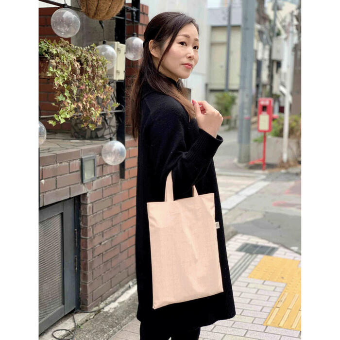 Rakuten - NEW【別注品】ヤマト屋【RaviRavi/ラビラビ】キキ2 平角袋 薄マチサブバッグ トートバッグ エトワール別注（エコバッグ 縦長トート A4サイズOK 手提げ）【メール便対応】【お取り寄せ商品】