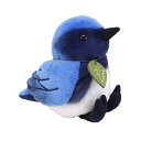 Potte オオルリ ぬいぐるみ(ギフト プレゼント 贈り物 Xmas クリスマス 誕生日 お祝い お礼 とり バード 鳥)[宅配便配送(メール便とネコポスは不...