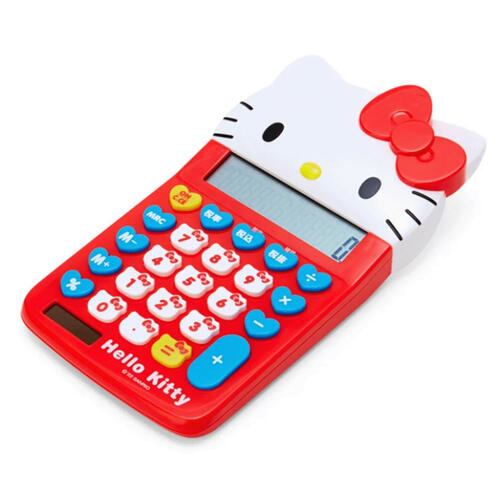【サンリオ】ハローキティダイカットキー電卓（新生活 入学 お祝い）[宅配便配送（メール便とネコポスは不可）]【お取り寄せ商品】