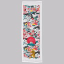 【日本製】コンテックス タイガー&ドラゴン うすいかるいながい てぬぐいタオル(虎 とら トラ 寅 龍 辰 手ぬぐい 片面ガーゼ フェイスタオル ギフト プレゼ...