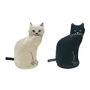 【送料無料】ROOTOTE ルートート お座りネコポーチ SHIRO・KURO(ねこ ネコ 猫 小物入れ メイクポーチ コスメポーチ 化粧ポーチ)【メール便対応】※送料込み価格(4)