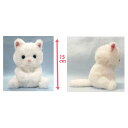 ぽちゃねこまる STまる(白)(ねこ ネコ プレゼント ギフト 贈り物 母の日 誕生日 新生活 就職 進級 進学 お祝い)[宅配便配送(メール便とネコポスは不可...