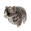 ふとっちぃZOOにゃんこミニ キジシロ(ボールチェーン付マスコット)(ねこ ネコ プレゼント ギフト 贈り物 母の日 誕生日 新生活 就職 進級 進学 お祝い)