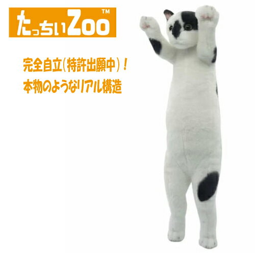 【正規品】 たっちぃZOO にゃんこ ぶち猫 ぬいぐるみ(ねこ ネコ プレゼント ギフト 贈り物 母の日 誕生日 新生活 就職 進級 進学 お祝い)