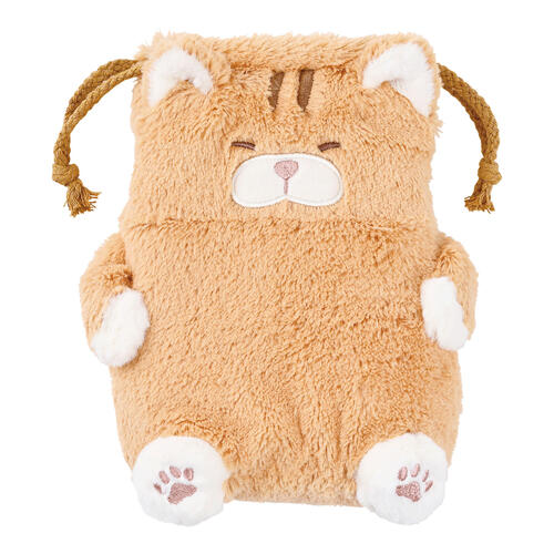 Rakuten - ねこ肯定感 巾着 とらねこのしゃけ（トラ 虎 ねこ ネコ プレゼント ギフト 贈り物 母の日 誕生日 新生活 就職 進級 進学 お祝い）【お取り寄せ商品】
