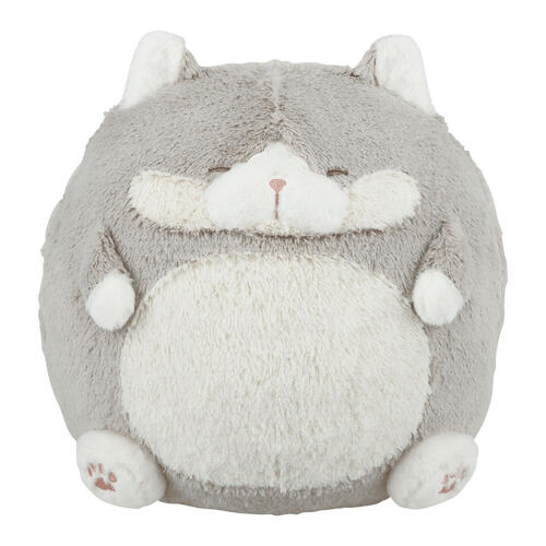 ねこ肯定感 コロコロハンドマフはちわれのかつお（猫 ねこ ネコ プレゼント ギフト 贈り物 母の日 誕生日 新生活 就職 進級 進学 お祝い）【お取り寄せ商品】