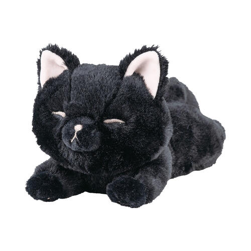 くたっとびより ミニクッション クロネコ（黒 ねこ ネコ プレゼント ギフト）[宅配便配送（メール便とネコポスは不可）]