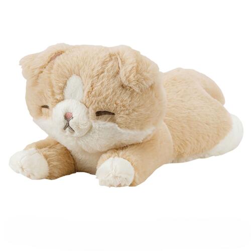 くたっとびより ミニクッション スコティッシュフォールド（茶 ねこ ネコ プレゼント ギフト）[宅配便配送（メール便とネコポスは不可）]【お取り寄せ商品】