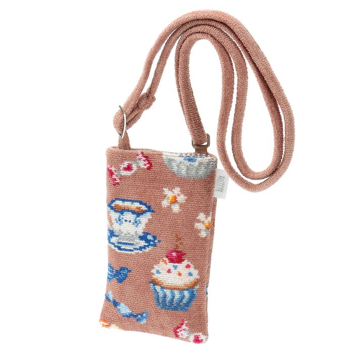 【正規品】FEILER（フェイラー）スウィートトリート ショルダーバッグ スマホショルダー （SWT252000）（かわいい きれい エレガント スマホポーチ スマホポシェット ）【送料無料】【メール便対応】【お取り寄せ商品】のサムネイル