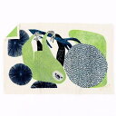 【送料無料】モリタ ミウ【morita Miw/森田MiW】 ティータオル ナマケモノ「ナマケルというお仕事」(ディッシュクロス/水切りマット)【メール便対応】