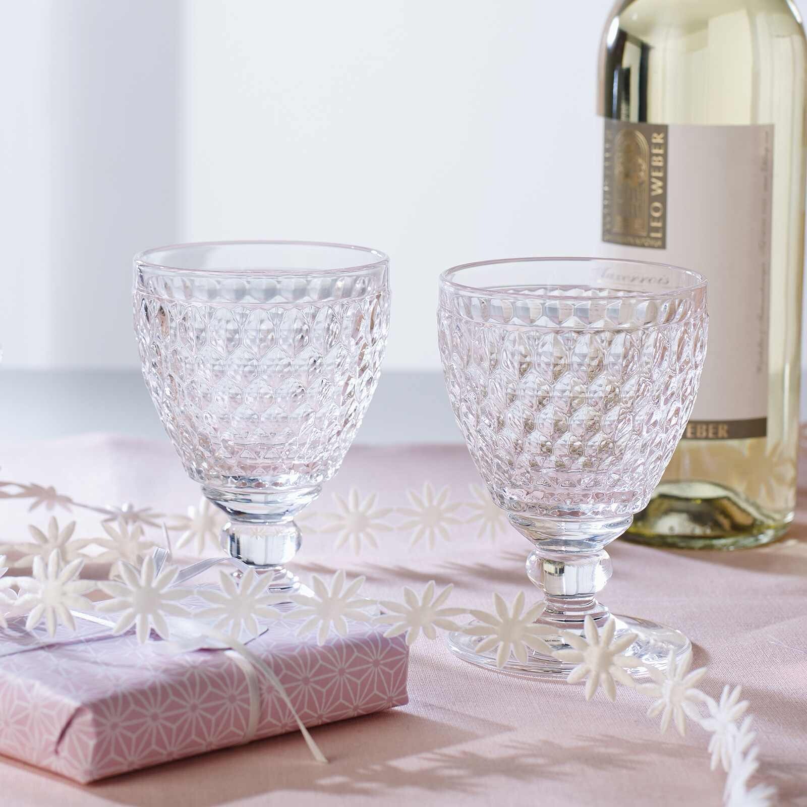 【正規品 新品】ビレロイ＆ボッホ ボストン ペアワイングラス 12cm Villeroy&Boch（クリア グラス ペア 2客セット ワイングラス）1172990030P 【送料無料（沖縄県・離島は配送不可）】※送料込み価格