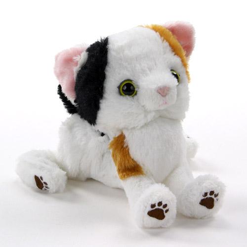 Rakuten - 【Kitten キトン】ミケ猫 ぬいぐるみ（誕生日 入園 入学 お祝い ギフト 贈り物 プレゼント みけ猫 ネコ）[宅配便配送（メール便とネコポスは不可）]