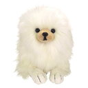 犬のぬいぐるみ ひざわんこ ポメラニアン クリーム(いぬ/犬/イヌ)【送料無料】【※北海道、九州地方、沖縄県、離島は配送不可商品】【お取り寄せ商品】