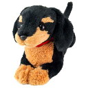 犬のぬいぐるみ ひざわんこ ダンクス 黒 (ダックスフント ダックスフンド イヌ)【送料無料(沖縄県・離島は除く)】