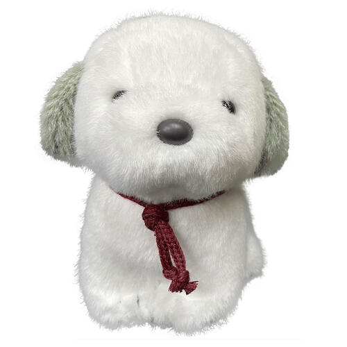 うめ吉 ぬいぐるみ 座り ホワイト（ぬいぐるみ いぬ イヌ 誕生日 出産 お祝い プレゼント ギフト 贈り物 クリスマス Xmas 誕生日 お祝い お礼）】