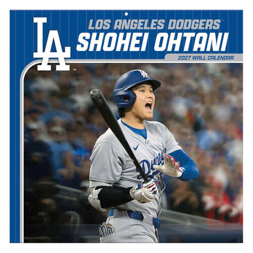 【正規輸入品】 2027年 TN 大谷翔平 公式カレンダー （令和9年 新年 ロサンゼルス・ドジャース オータニ）【送料無料（沖縄県・離島は配送不可）】※送料込み価格