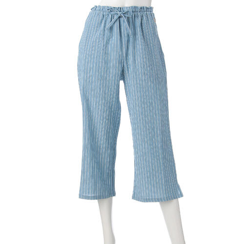 Rakuten - 【New】TEMPUR テンピュール Qi－Tex クロップドパンツ レディース 全3色 M・L・LL（ルームウェア 部屋着 パジャマ 新生活 旅行 プレゼント 誕生日 母の日）【メール便対応】1着まで【お取り寄せ商品】