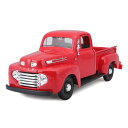 Maisto(マイスト) 1/25 フォード F-1 ピックアップ 1948 レッド / トラック グッツ スーパーカー スポーツカー アメ車 旧車 インテリア おもちゃ オモチャ おすすめ プレゼント プレミア ダイキャストカー ダイキャスト モデルカー ミニカー 車 完成品