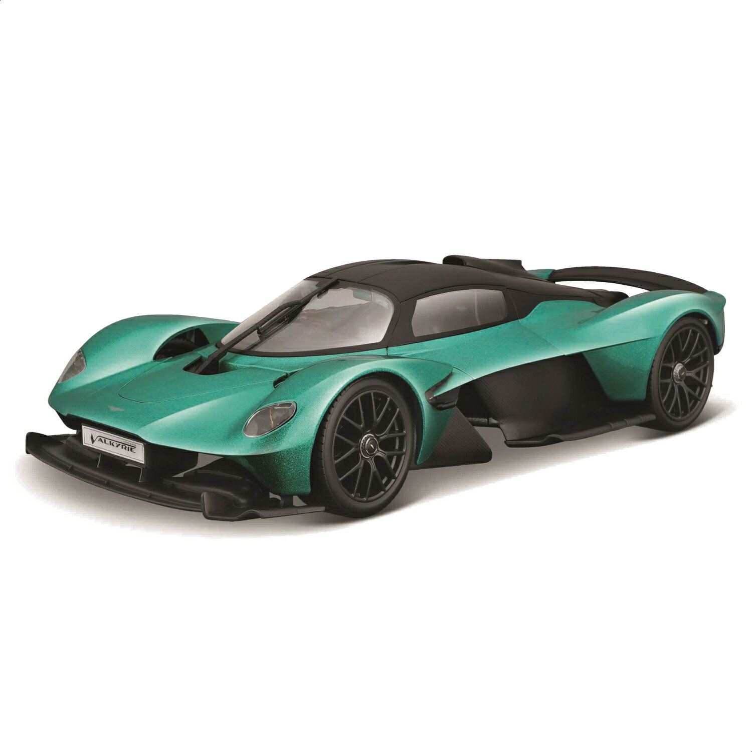 ミニカー 1/18 Maisto アストンマーティン ヴァルキリー グリーン ／ ダイキャスト ダイカスト モデルカー 完成品 マイスト コレクション インテリア プレゼント スケールモデル ディスプレイ