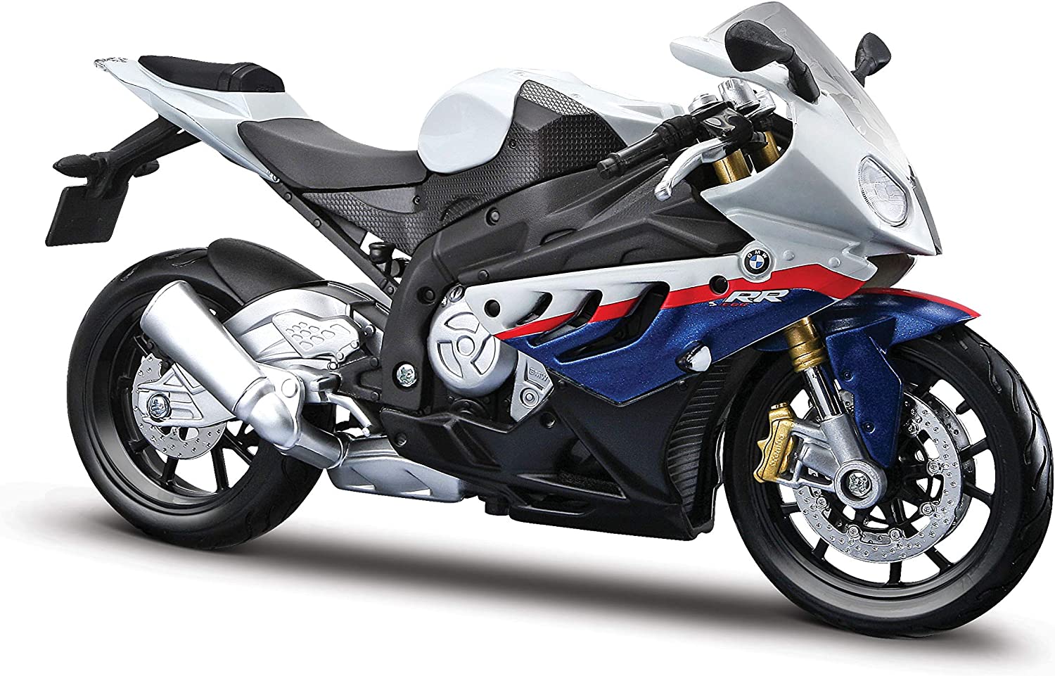 Maisto（マイスト） 1/12 BMW S1000RR ／ ドイツ ヨーロッパ ホワイト グッツ ヨーロッパ車 スポーツカー レース グッツ 日本車 レース インテリア おもちゃ おすすめ プレゼント ダイキャストカー ダイキャスト モデルカー ミニカー 車 オートバイ モデル バイク 完成品