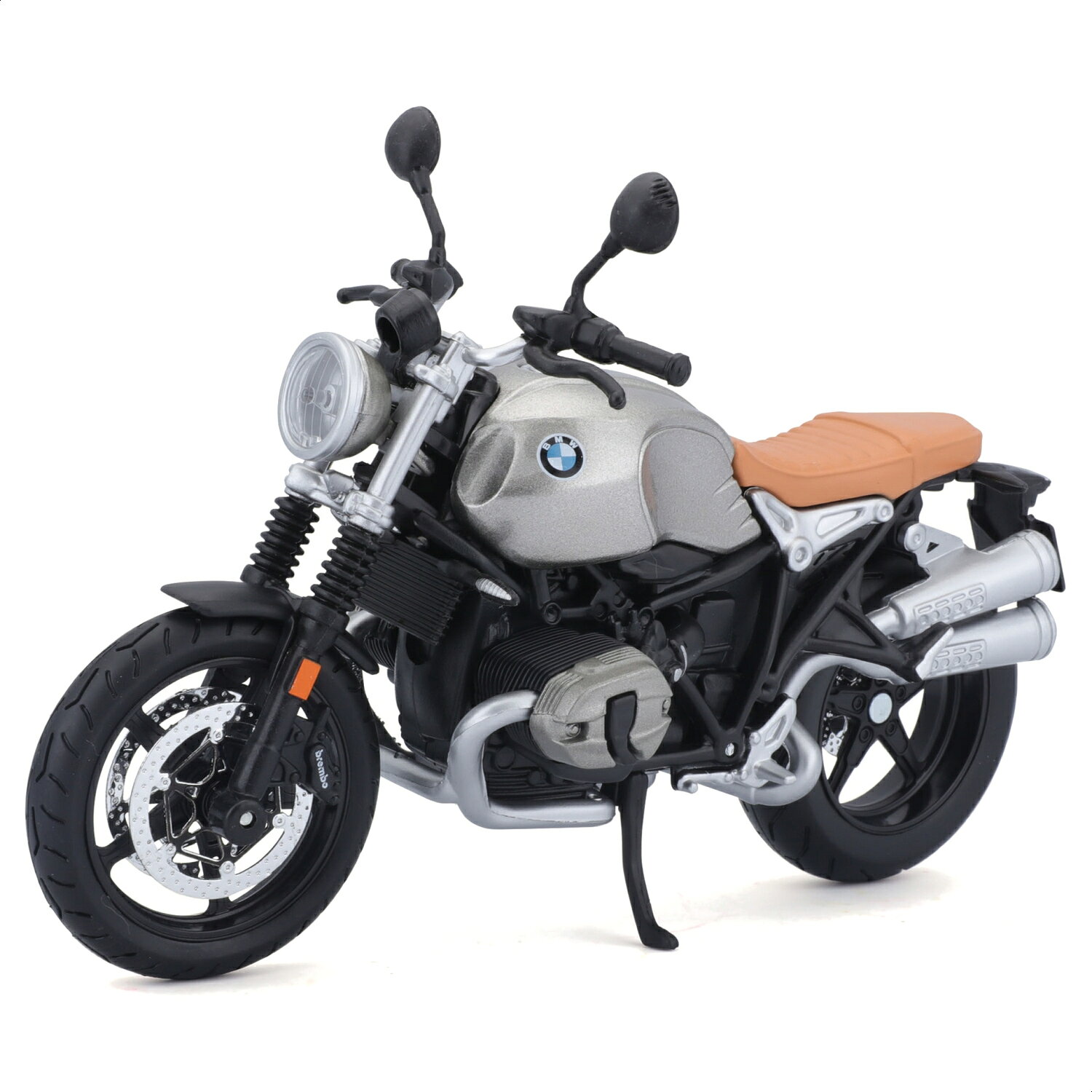 モデルバイク ミニチュアバイク 1/12 Maisto BMW R nineT スクランブラー グレー ／ ダイキャストバイク ダイカスト ミニチュアモデル 完成品 マイスト コレクション インテリア プレゼント スケールモデル ディスプレイ fushimimarket-10000044 フシミマーケット 楽天市場店 サンプル画像2