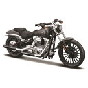 Maisto(マイスト) 1/18 ハーレー ダビッドソン 2016 ブレイクアウト グレー / ハーレー ハーレーダビッドソン グッツ アメ車 旧車 レース インテリア おもちゃ おすすめ プレゼント オートバイ ダイキャスト モデル バイク 完成品