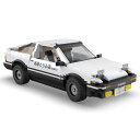 CaDA イニシャルD 1/12スケール トヨタ AE86 トレノ 藤原拓海 / イニシャルD公式ライセンス ブロック 1324ピース
