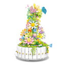 唯楽創想 ブロッサムシリーズ THE FLOWERS ARE BEAUTIFUL (美しい花々) 1399ピース / ブロック 互換 互換 互換性 類似 共通 ...