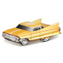 Maisto(マイスト)1/64 マッスルマシーン 1961 キャデラック メイベリーン - イエロー / スポーツカー レース グッツ アメ車 旧車 レース インテリア おもちゃ オモチャ おすすめ プレゼント プレミア ダイキャストカー ダイキャスト モデルカー ミニカー 車 完成品