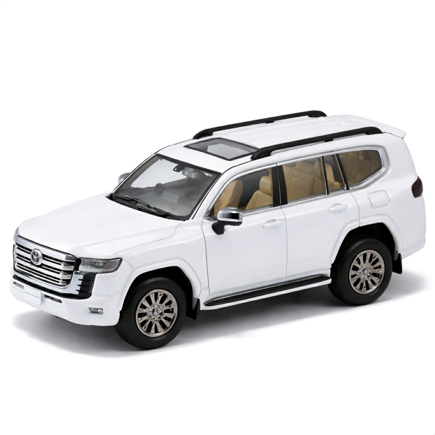 乐天商城 - ミニカー 1/64 GCD トヨタ ランドクルーザー LC300 ホワイト ／ ダイキャスト ダイカスト モデルカー 完成品 ゲインコーププロダクツ Gaincorp Products コレクション インテリア プレゼント スケールモデル ディスプレイ 右ハンドル