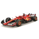 Bburago(ブラーゴ) 2024年モデル 1/18 フェラーリ SF-24 #16 シャルル・ルクレール / F1 スーパーカー スポーツカー レース レッド グッツ インテリア おもちゃ おすすめ プレゼント ブラゴ ブラゴー ダイキャストカー ダイキャスト モデルカー ミニカー 車 完成品