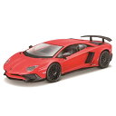 Bburago(ブラーゴ) 1/24 ランボルギーニ アヴェンタドール SV クーペ レッド / スーパーカー スポーツカー レース グッツ インテリア おすすめ プレゼント ブラゴ ブラゴー ダイキャストカー モデルカー ミニカー 車 完成品