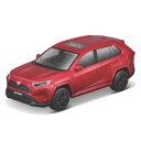 Bburago(ブラーゴ) 1/43 トヨタ 2022 RAV4 レッド / スーパーカー スポーツカー レース グッツ インテリア おもちゃ オモチャ おすすめ プレゼント プレミア ブラゴ ブラゴー ダイキャストカー ダイキャスト モデルカー ミニカー 車 完成品