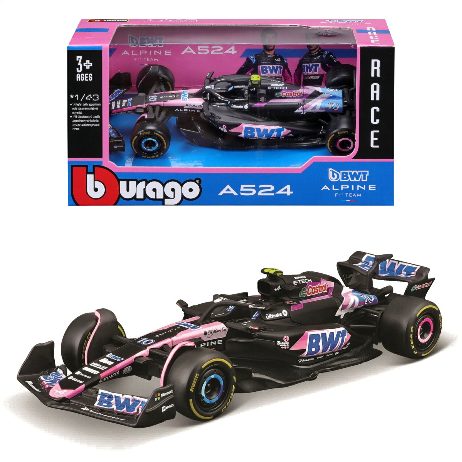 Bburago（ブラーゴ） 2024モデル 1/43 ア