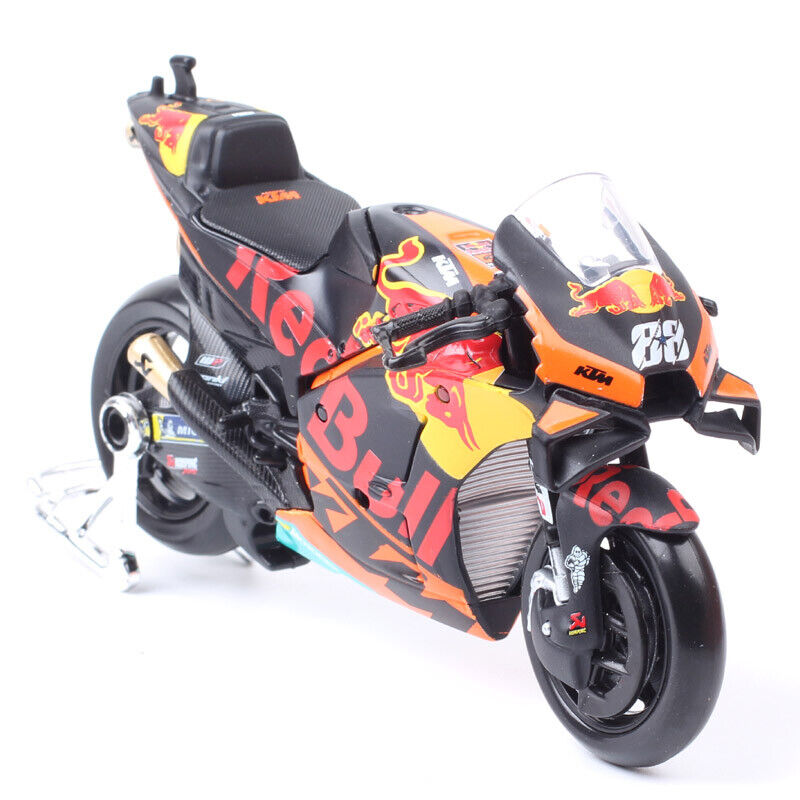 Maisto（マイスト） 1/18 レッドブル KTM ファクトリーレーシング KTM RC16 88 ミゲール オリベイラ 2021年 MotoGP ／ MOTO モトGP レース ブルー グッツ アメ車 旧車 レース インテリア おもちゃ おすすめ プレゼント オートバイ ダイキャスト モデル バイク 完成品