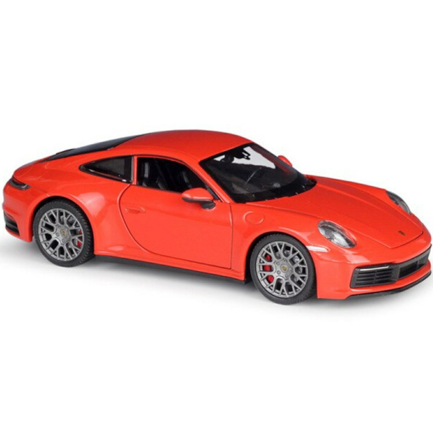 Welly（ウィリー） 1/24 ポルシェ 911 カレラ 4S レッド ／ ヨーロッパ車 スーパーカー スポーツカー レース オレンジ グッツ アメ車 旧車 レース インテリア おもちゃ オモチャ おすすめ プレゼント プレミア ダイキャストカー ダイキャスト モデルカー ミニカー 車 完成品