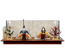 【木目込】木目人形:天宝雛:真多呂・幸一光作【木目込親王飾】 【ひな人形】【雛人形】